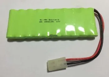 Безплатна доставка В 12 AA Ni-mh акумулаторна батерия 1800 ма