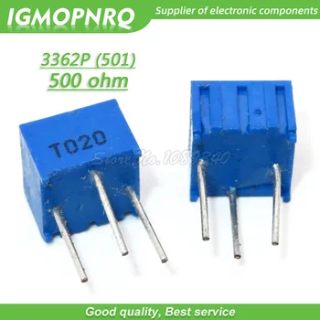 10шт 3362P-501LF 3362P 501 500R ти Trimpot Тример Потенциометър Променлив резистор 3362p-1-501