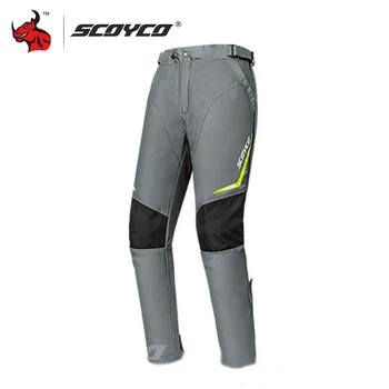 Защитни панталони за езда в автоцикле SCOYCO, спортни панталони на открито, защитно облекло, панталони за моторните състезания с двупосочен цип