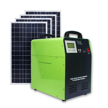 1500 W 1,5 кВт 24 В мобилна слънчева система за захранване от мрежата
