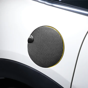 Капачката на резервоара на автомобила, декоративни стикери от карбон за BMW MINI 2014-2021 Cooper F55 F56 F57, аксесоари за промяна на екстериор